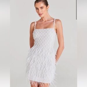 Nadine Merabi Carrie White Dress